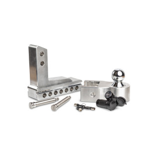 Attelage Carré US Aluminium Ajustable 10" Core